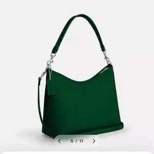 Coach Bags Coach Shamrock Green Laurel Shoulder Bag With